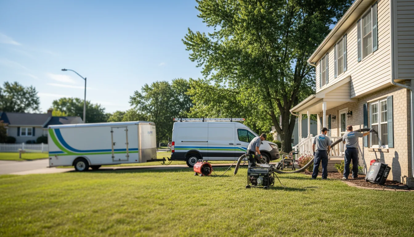 Flooded Basement Restoration And Cleanup With Repair in Montezuma, KS near me